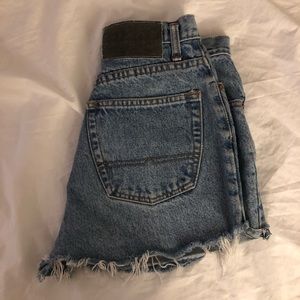 Vintage buffalo denim jean shorts similar to Levi